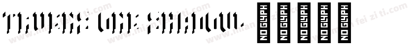 TRUENS ONE SHADOW字体转换